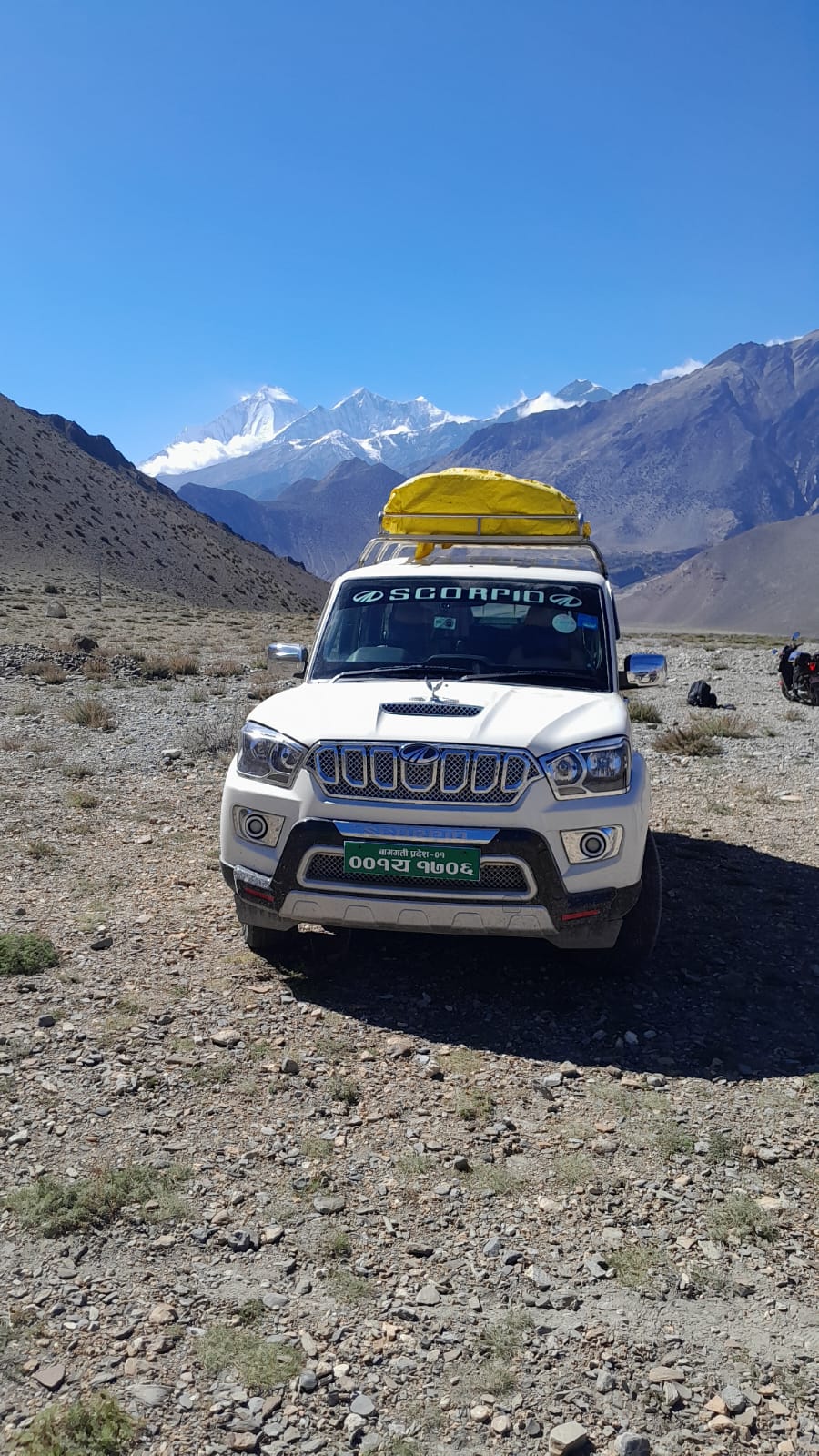 Visite du Mustang en jeep